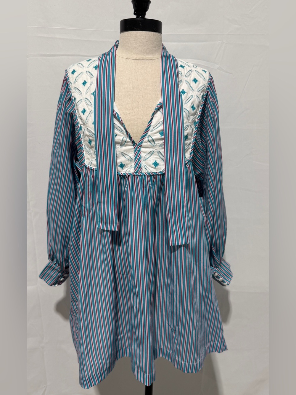 NWT Pomander Place Embroidered Juliette Mini Dress, Size Small, Tuckernuck - Picture 3 of 9